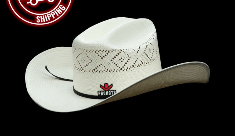 PROHATS PH3A PRECREASED STRAW HAT