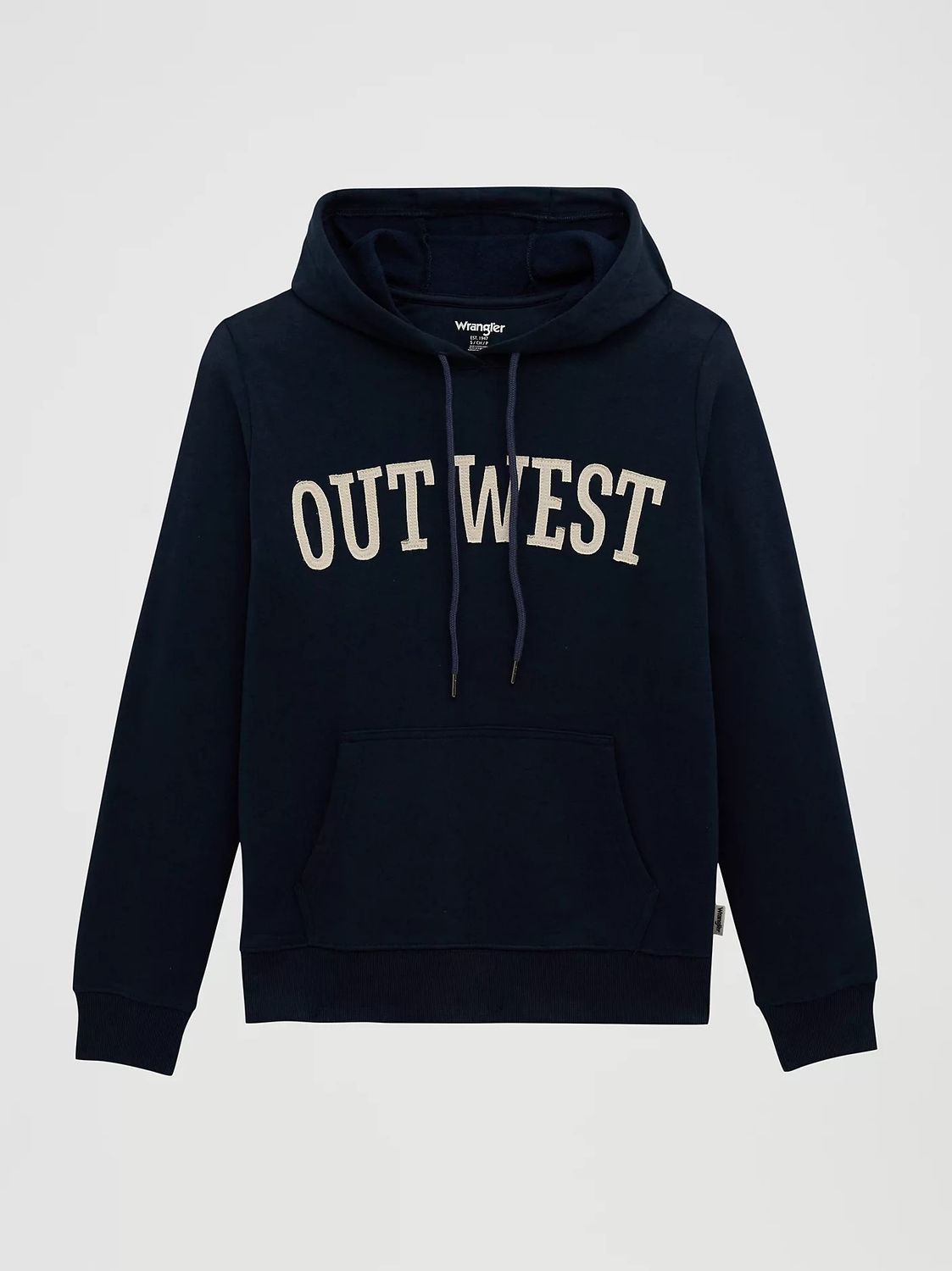 WRANGLER WOMEN'S RETRO HOODED SWEATSHIRT - DARK SAPPHIRE