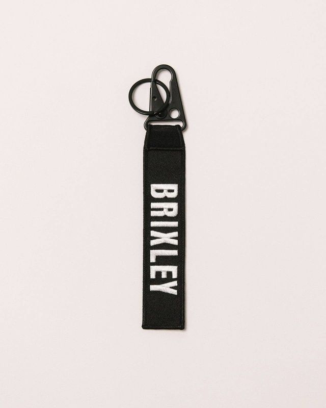 BRIXLEY BAGS - BLACK BRIXLEY KEYCHAIN