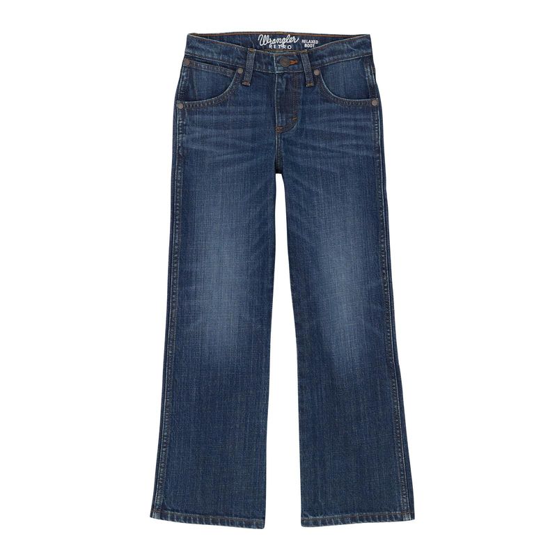 WRANGLER BOYS' RETRO RELAXED BOOT JEAN - JACKSON HOLE