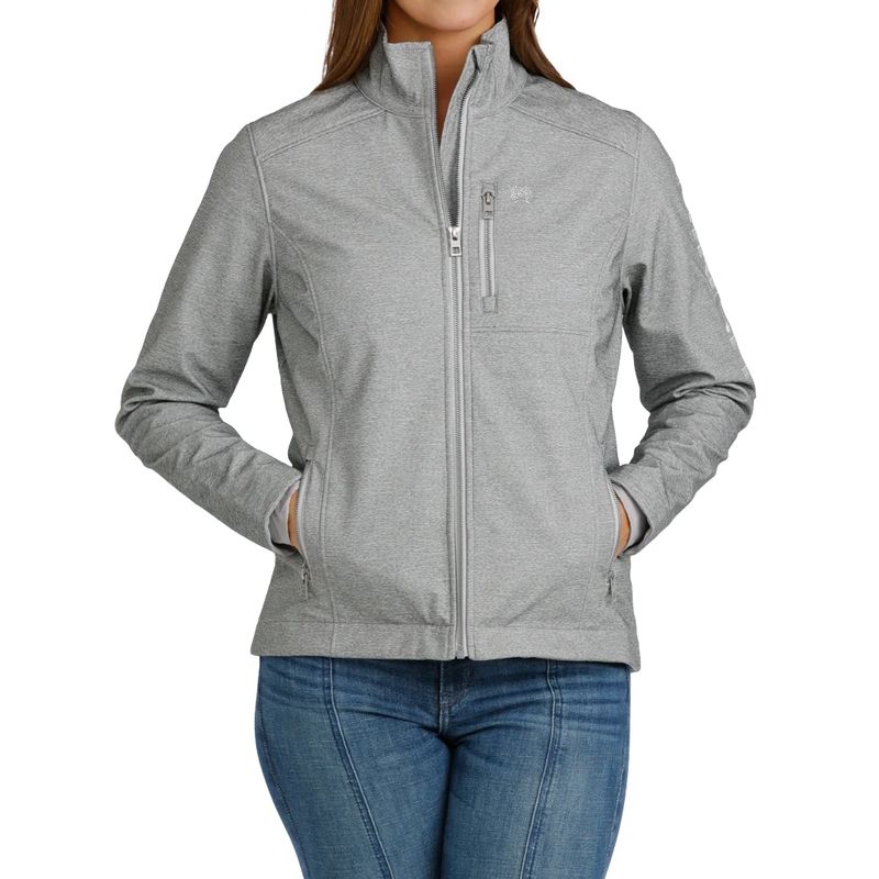 CINCH WOMEN'S CONCEALED CARRY BONDED JACKET - GREY