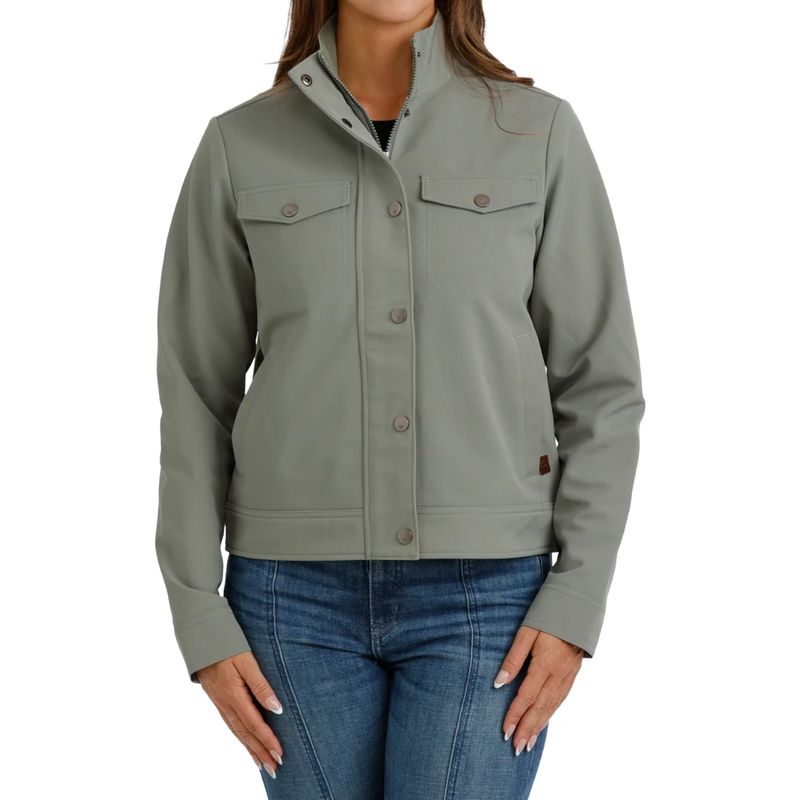 CINCH WOMEN'S BONDED CHORE JACKET - GREEN