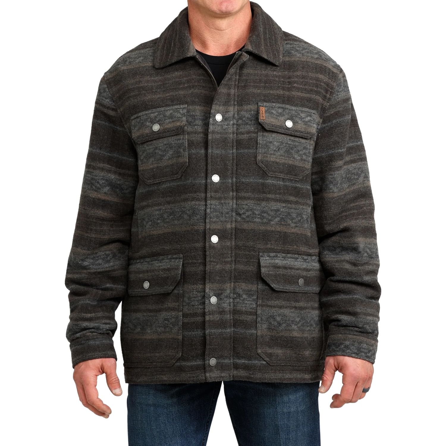 CINCH MEN'S FRONTIER COAT - BROWN