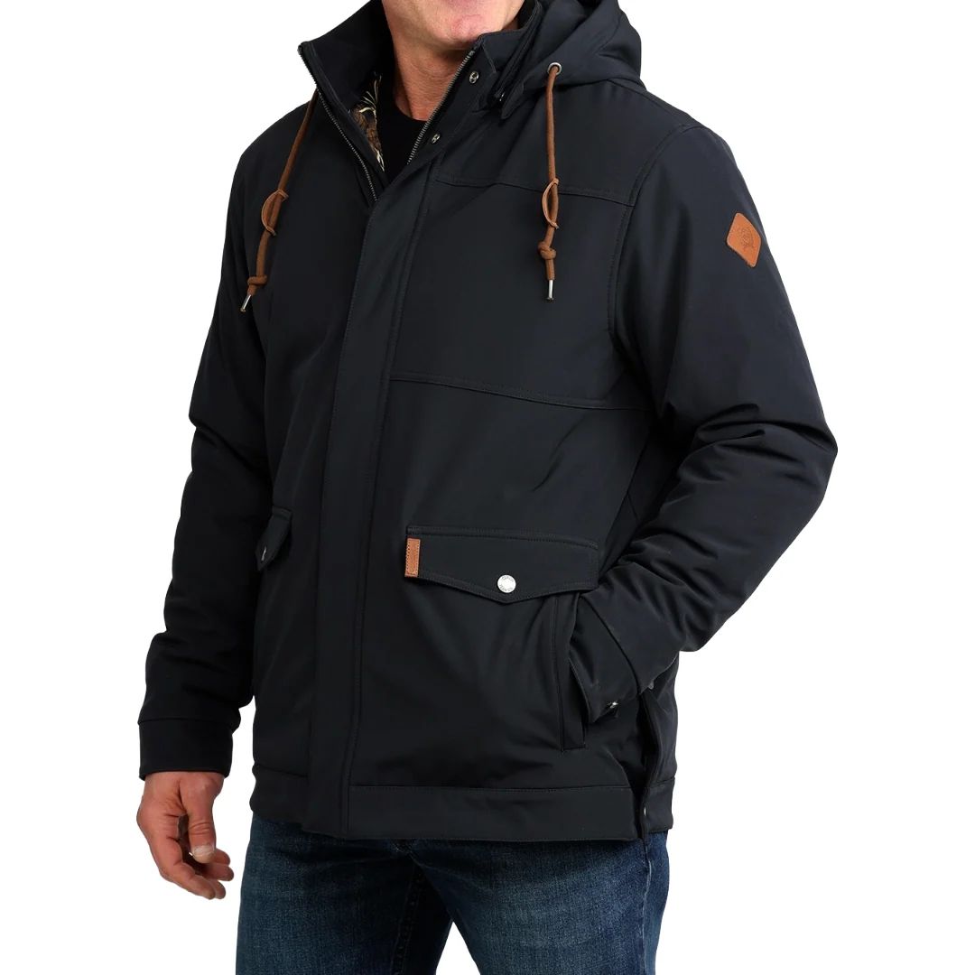 CINCH MEN'S BONDED JACKET - BLACK