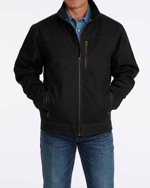 CINCH MEN'S CONCEALED CARRY CANVAS JACKET - BLACK