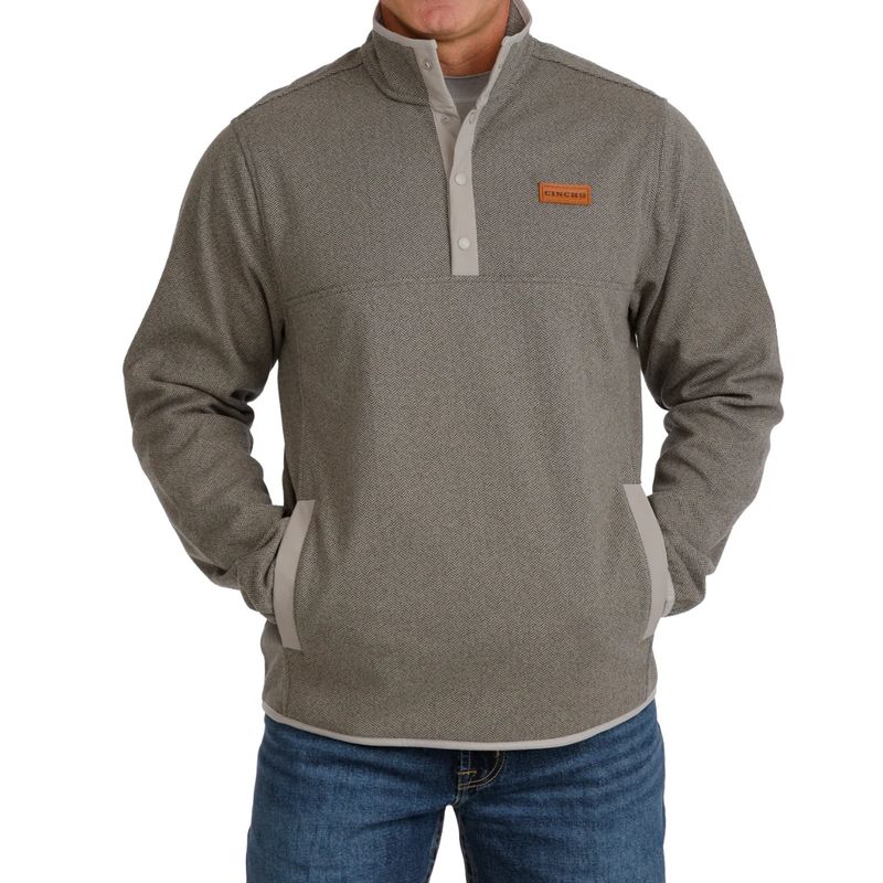 CINCH MEN'S PULLOVER - GREY
