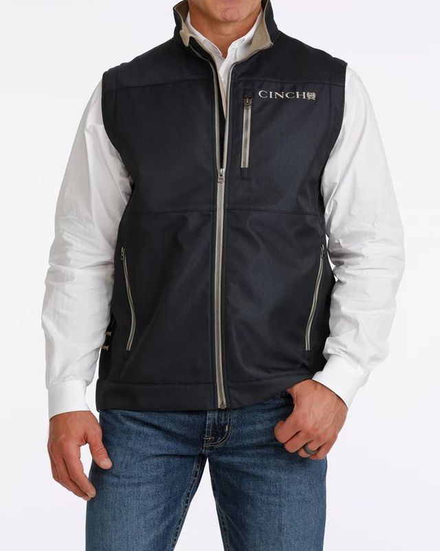 CINCH MEN'S BONDED VEST - NAVY