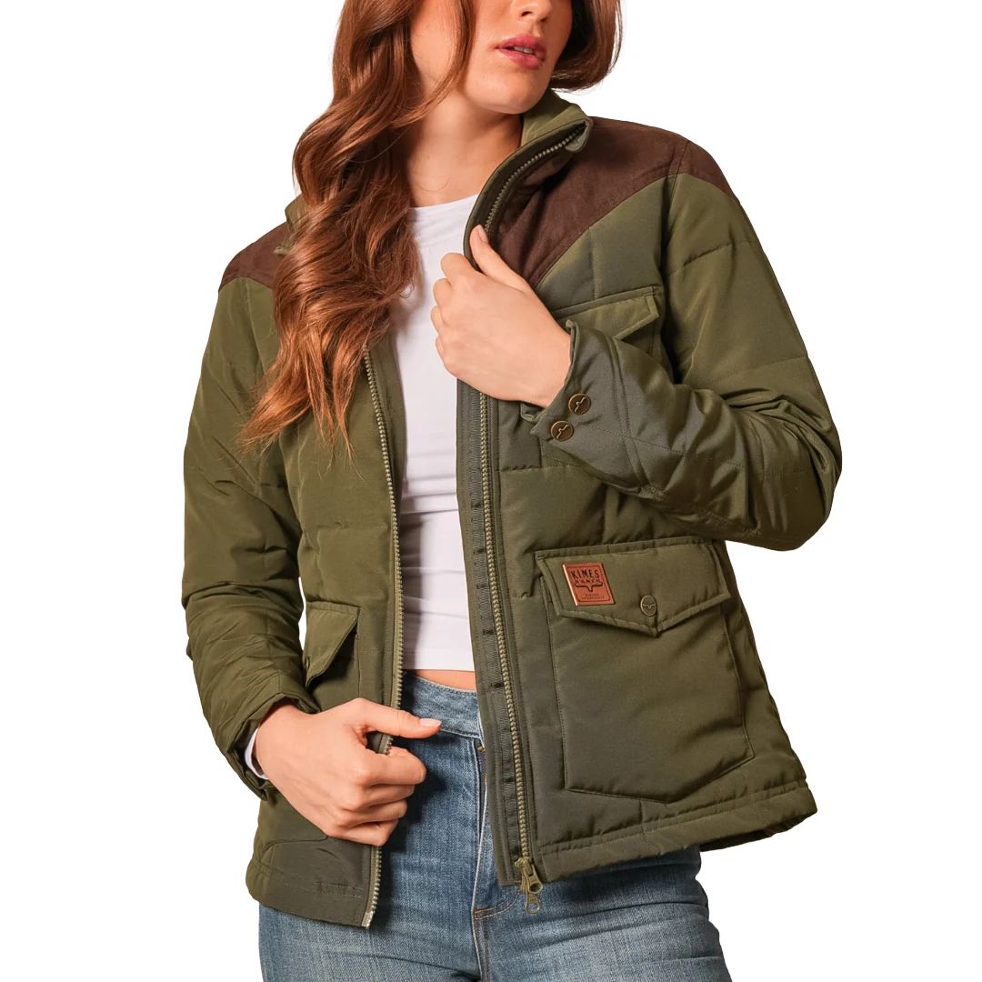 KIMES RANCH WOMEN'S LENORA JACKET - DARK OLIVE