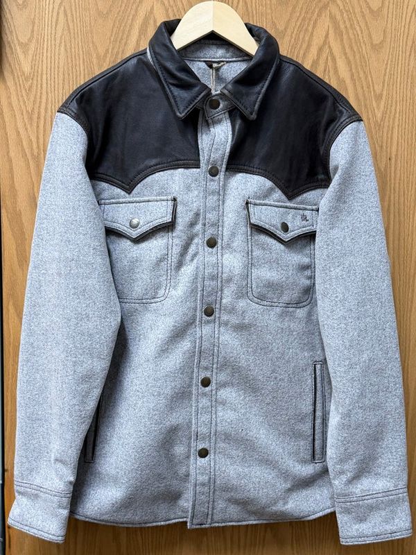 STS MEN'S WACEY JACKET - HEATHER GREY WOOL