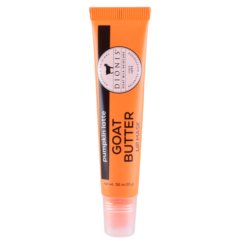 Dionis Goat Milk Skincare - Pumpkin Latte Goat Butter Lip Mask, .52 oz