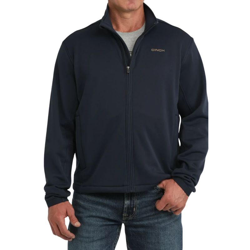 CINCH MEN'S KNIT JACKET - NAVY