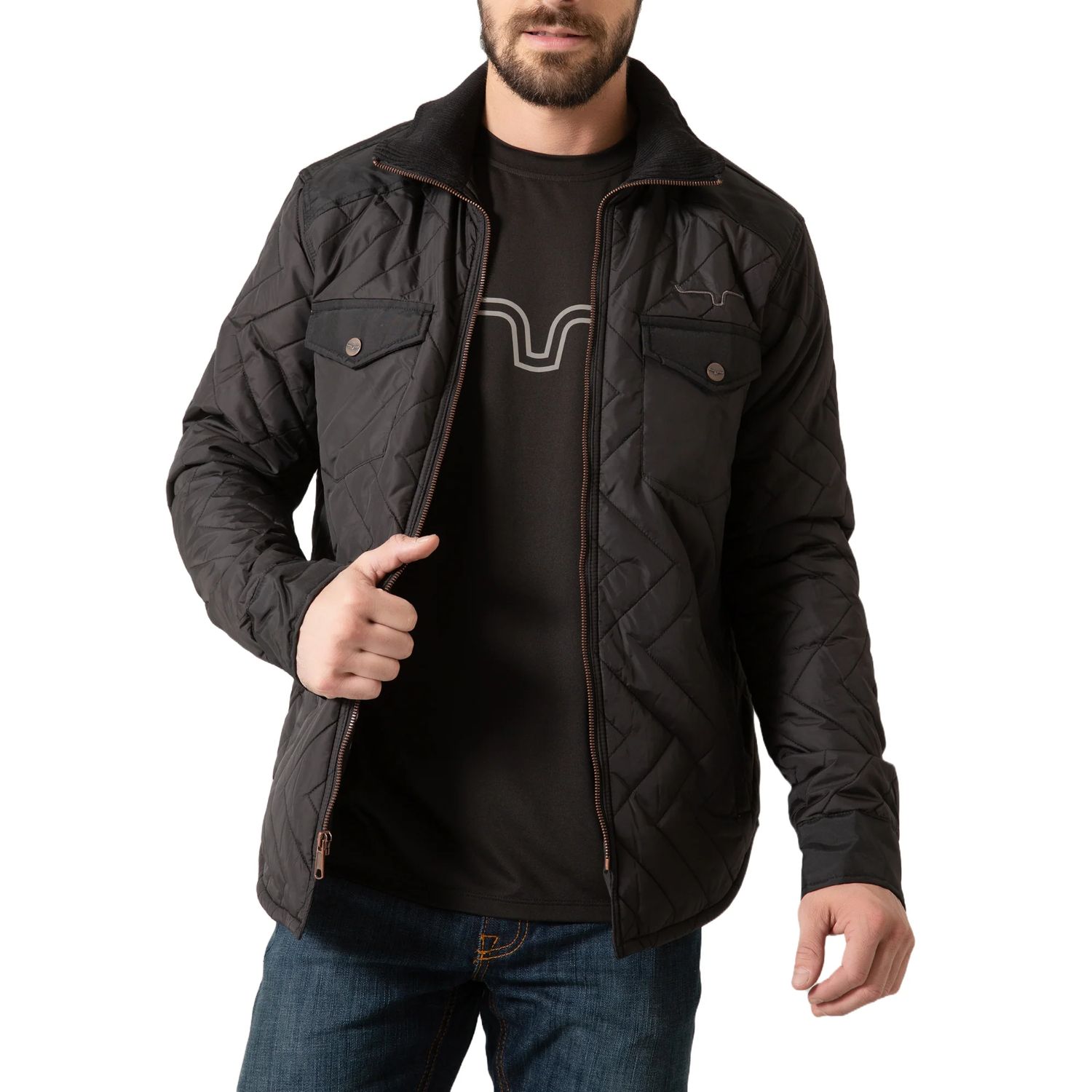 KIMES MEN'S SKINK JACKET - BLACK