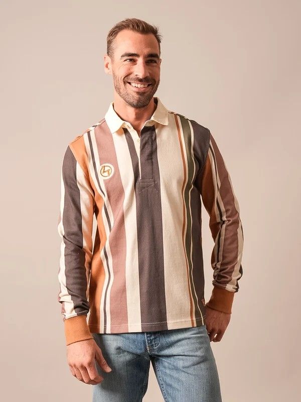 KIMES MEN'S LONG SLEEVE ZT WYATT BUTTON SHIRT - ESPRESSO