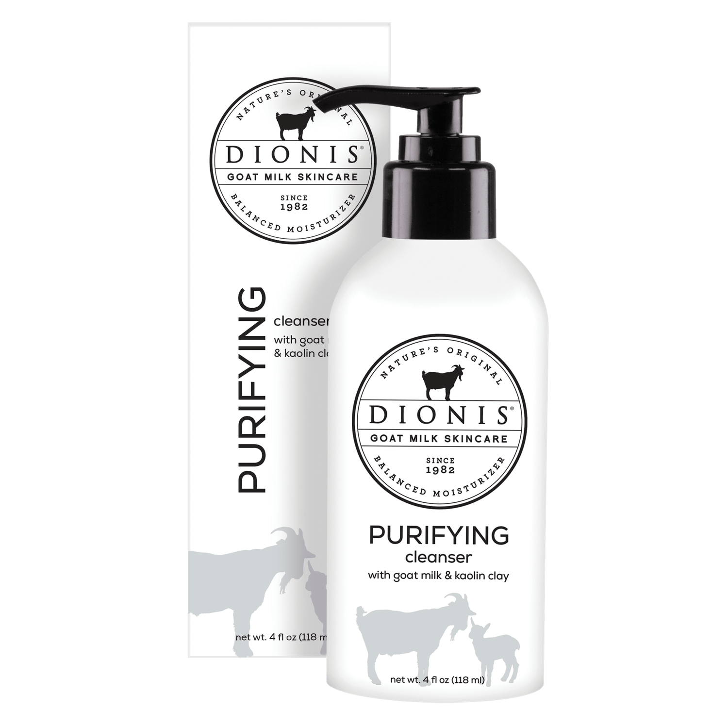 Dionis Goat Milk Skincare - Dionis Purifying Goat Milk Cleanser, 4 oz.