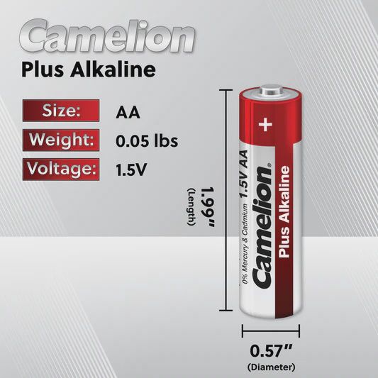 AA CAMELION PLUS - 24 Pack