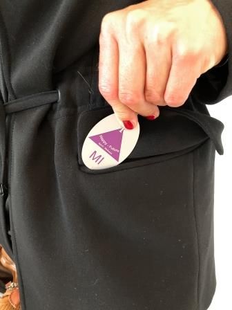 Spirit-Wellness-Plakette® &quot;Hilfe bei Migräne&quot;