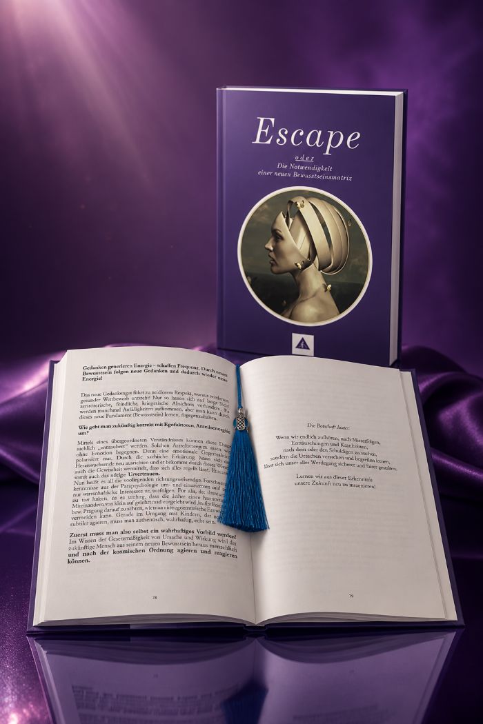 ESCAPE oder Die Notwendigkeit einer neuen Bewusstseinsmatrix ESCAPE oder Die Notwendigkeit einer neuen Bewusstseinsmatrix