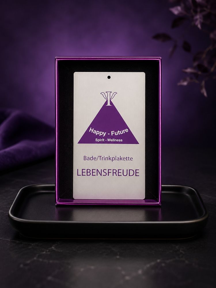 Spirit-Wellness-Plakette® "LEBENSFREUDE"