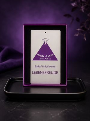 Spirit-Wellness-Plakette® "LEBENSFREUDE"