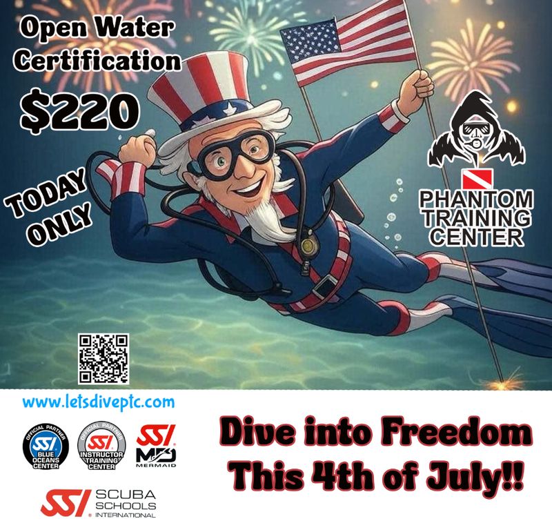 Open Water Course 4th of July Special Open Water Course 4th of July Special