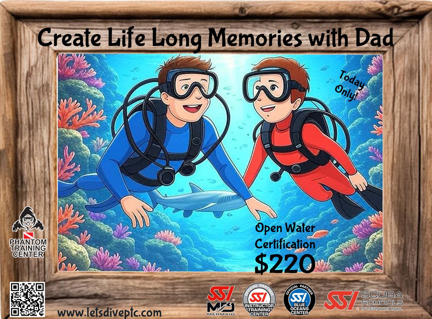 Open Water Course Father Day Special