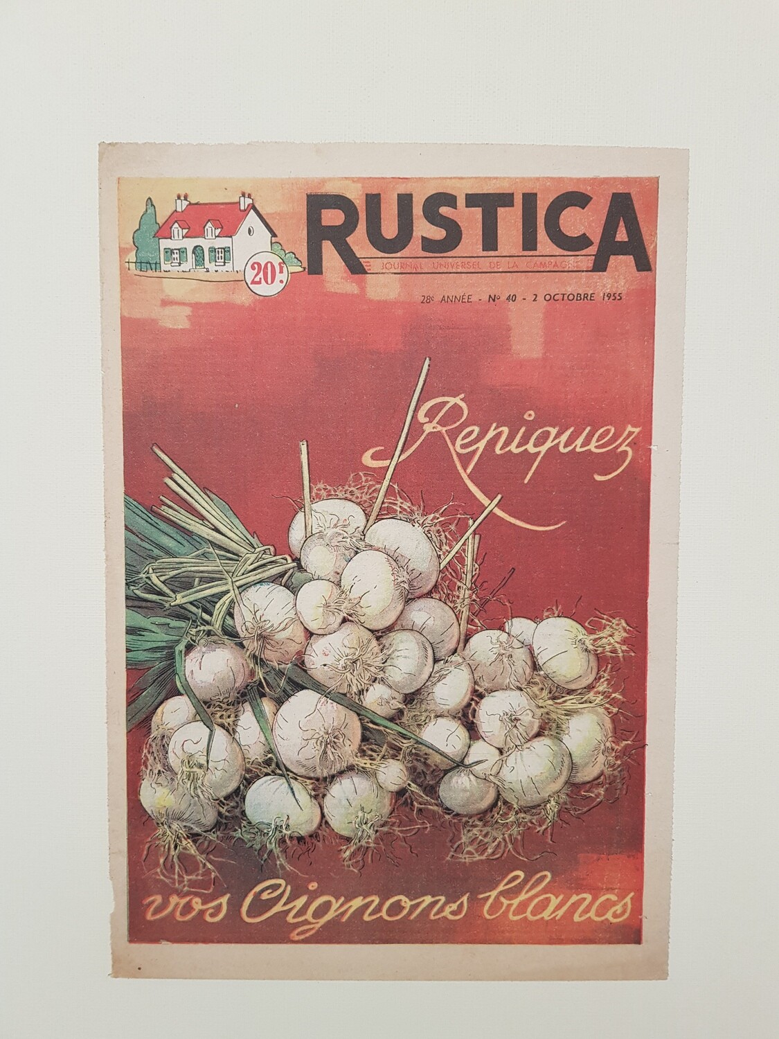 ​Rustica – Original Cover/Couverture originale