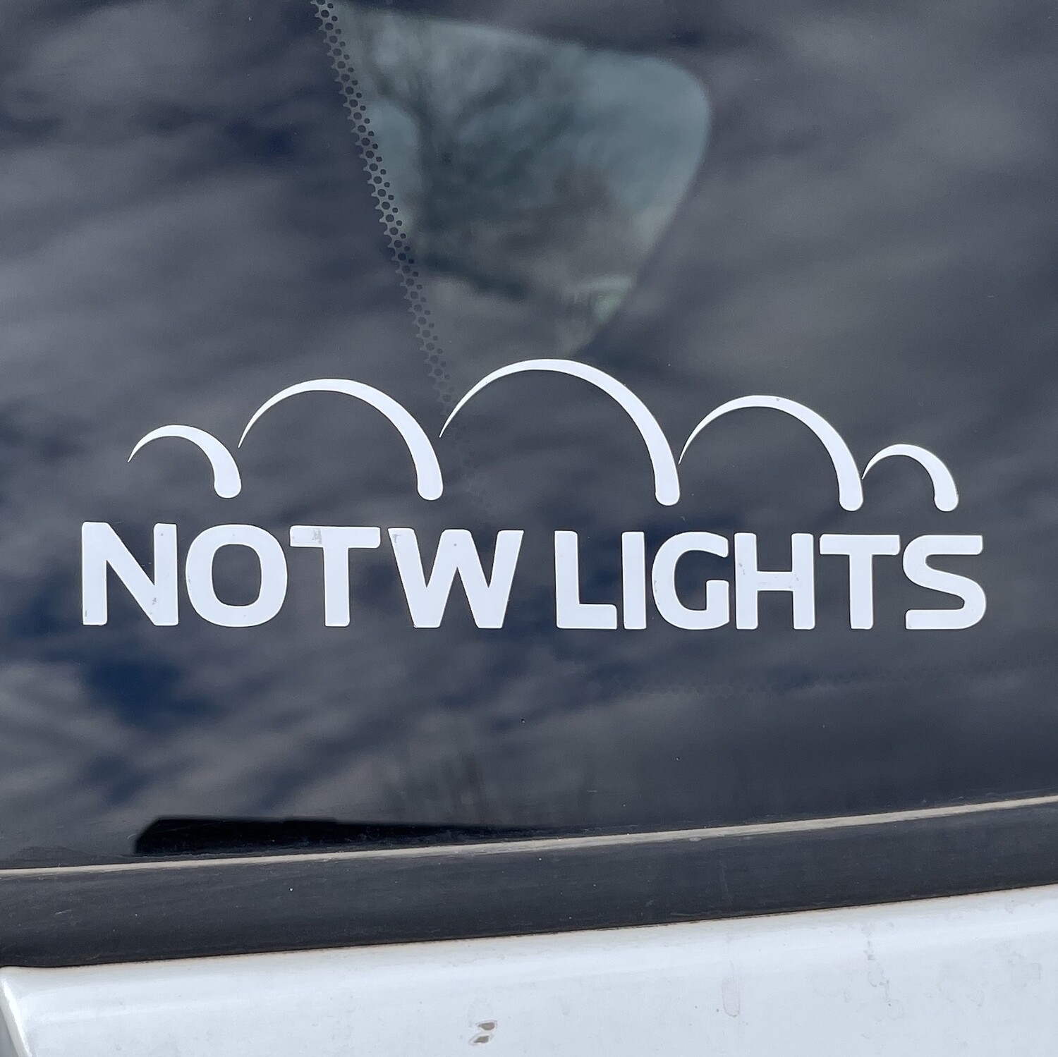 NOTW Lights 5" Window Decals - 2 pack
