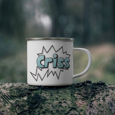 Tasse en émail - Criss