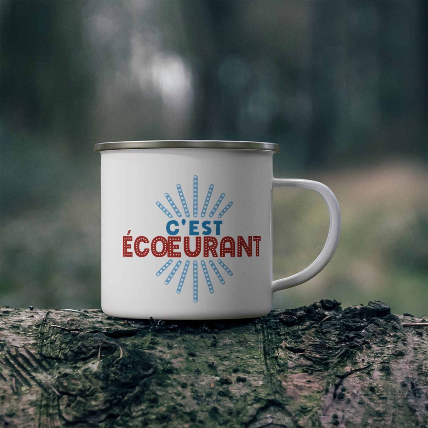 Tasse en émail - C&#39;est Écoeurant