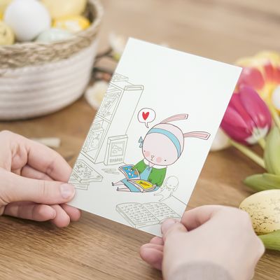 Lapins Malins - Amour - Carte de souhaits