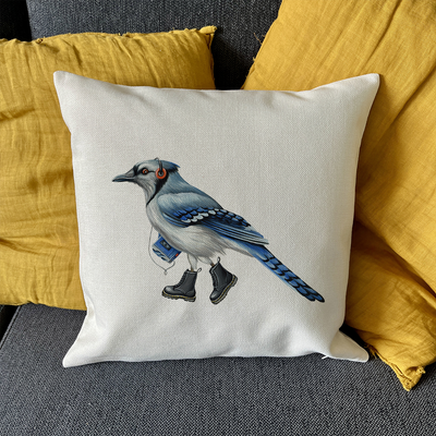 Coussin - Geai-bleu