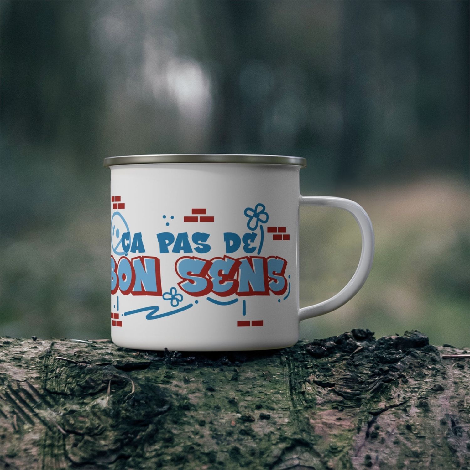 Tasse en émail - Ça pas de sens