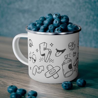 Tasse en émail Graffiti - SLAY