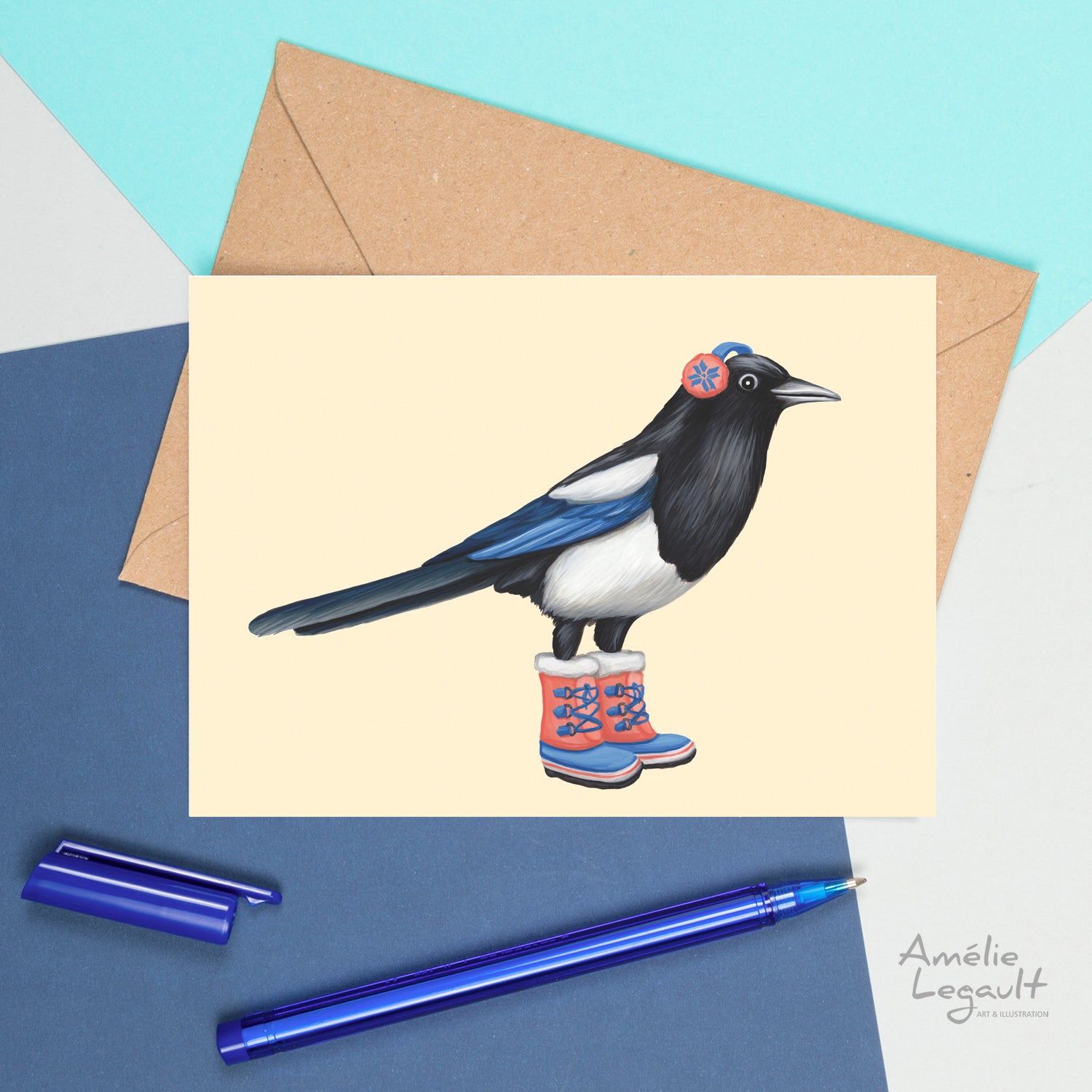 Colibri en chaussure - Carete de souhait