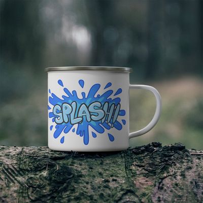 Tasse en émail SPLASH