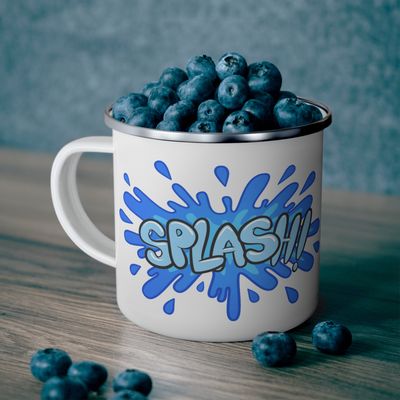Tasse en émail SPLASH