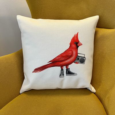 Coussin - Cardinal à la mode