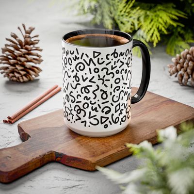 Tasse gribouillis