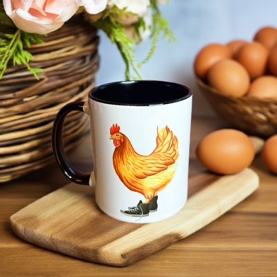 Tasse Poule en Converse