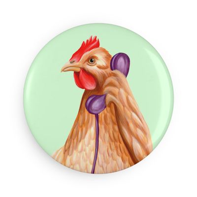 Grand aimant animaux au téléphone