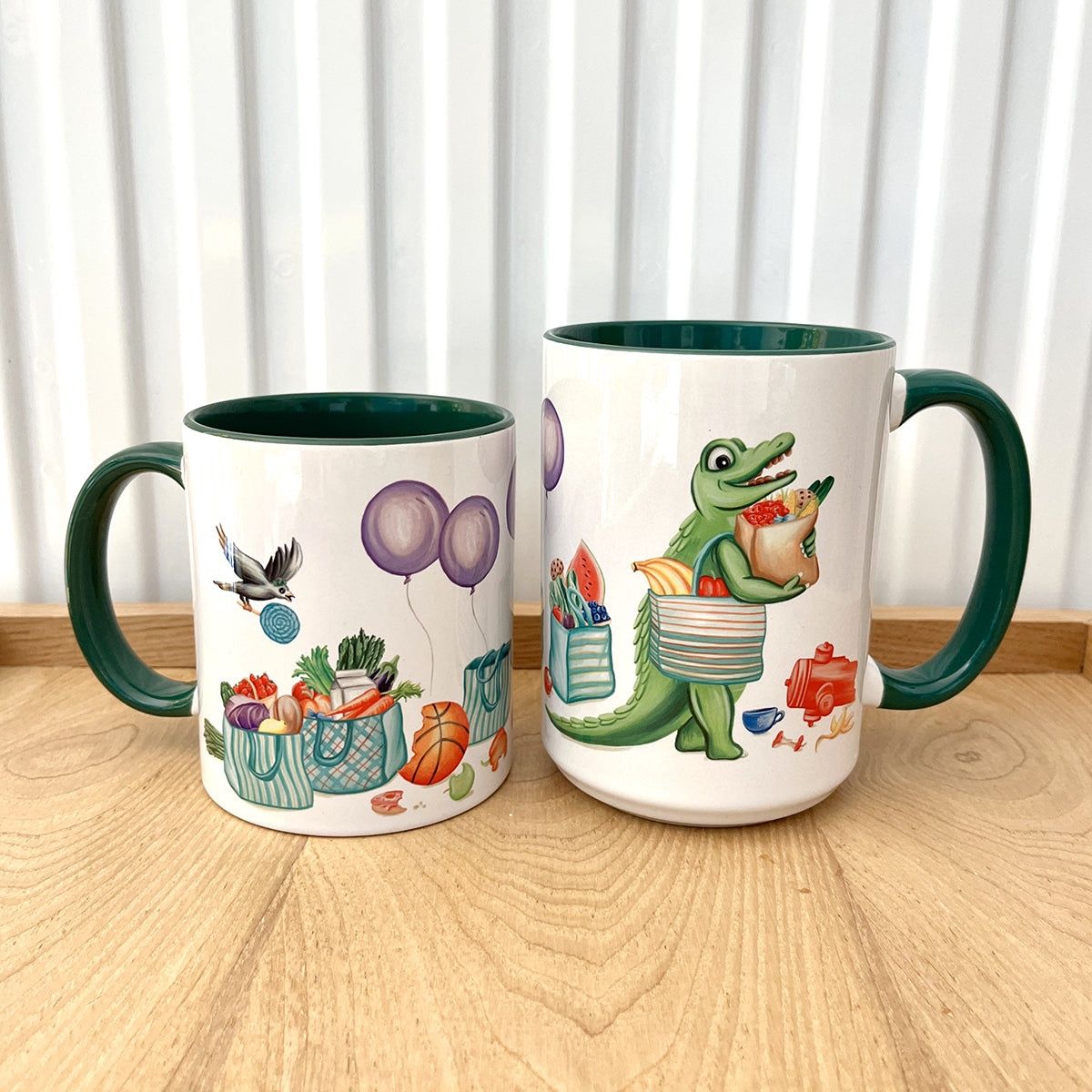 Tasse Hector l&#39;aligator