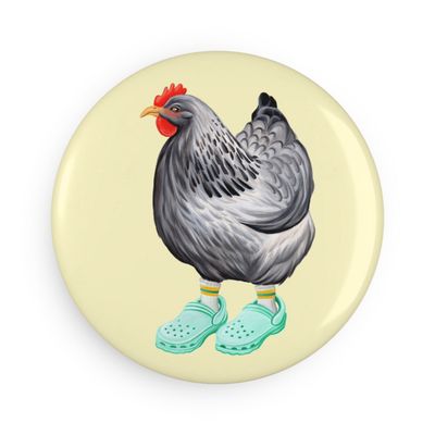 Grand aimant poules à la mode