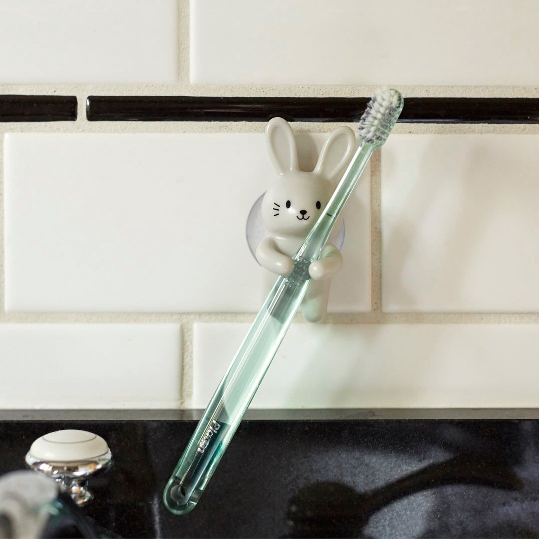 Porte-brosse à dents lapin