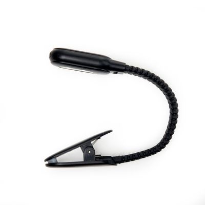 Lampe de lecture rechargeable noire