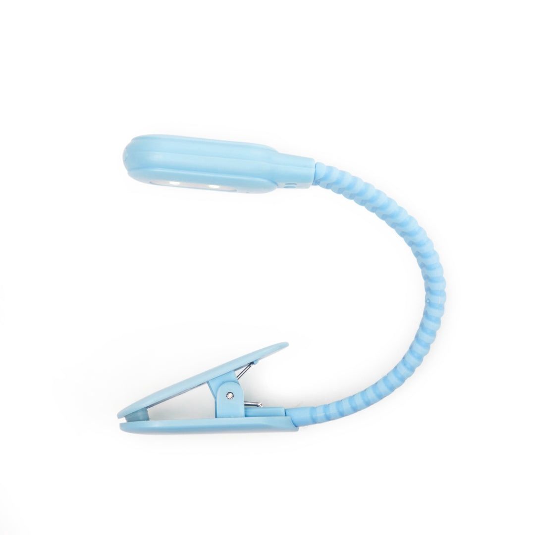 Lampe de lecture rechargeable bleue