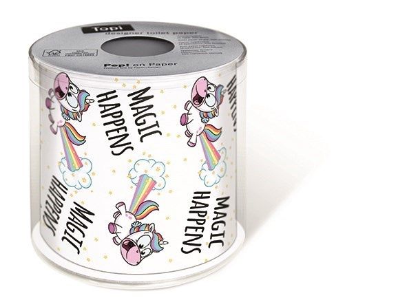 Papier toilette magic happens