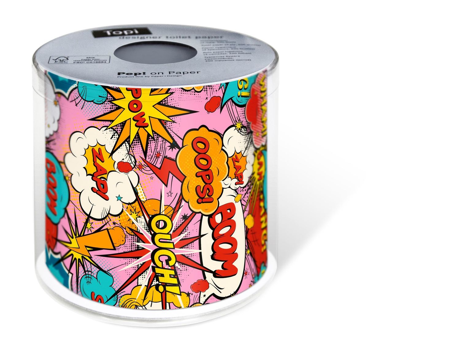 Papier toilette Comic book