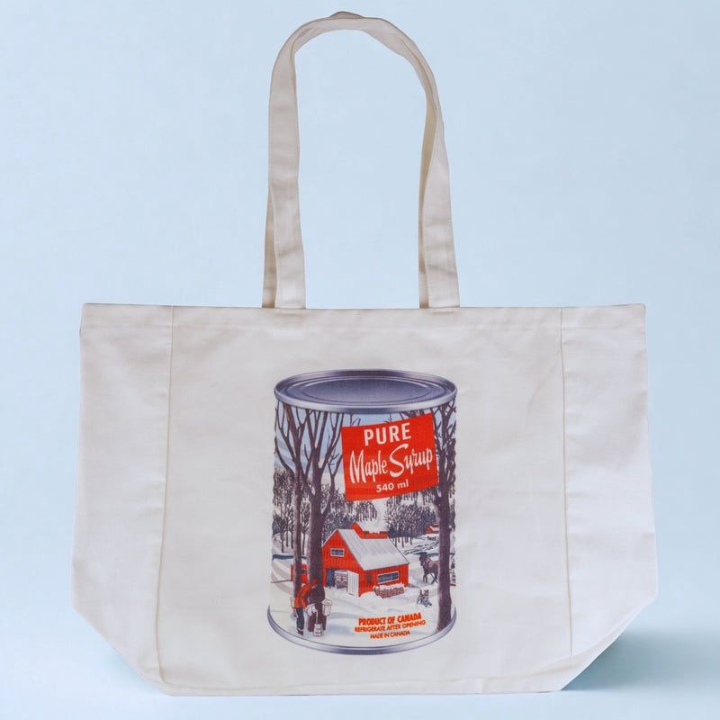 Sac fourre-tout - Motif canette en érable