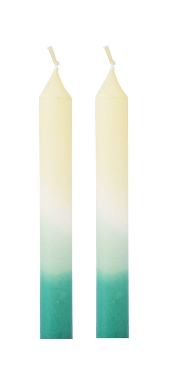 Chandelle Ombres Aqua