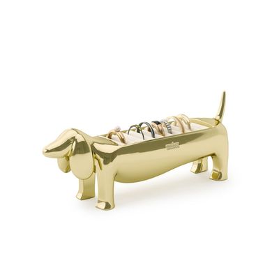 DACHSIE - Porte bagues teckel Laiton